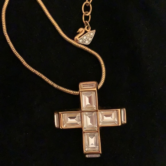 Swarovski Cross Necklace - Picture 2 of 2